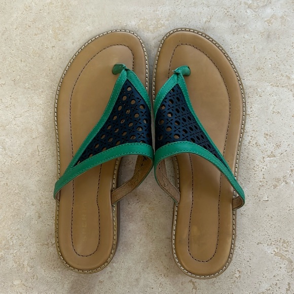 Sperry Top Sider - Size 5, Blue & Green Sandals! Never worn - Picture 3 of 12